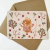 Cottontails Baby Cards|Postcard & Envelope - Harvest Mouse