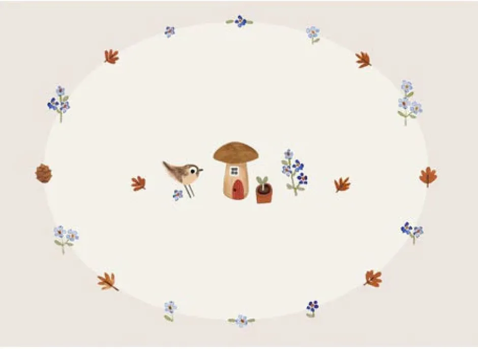 Cottontails Baby Cards|Postcard & Envelope - Toadstool Cottage