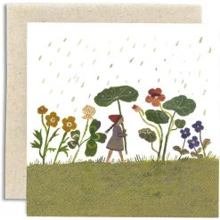 Cottontails Baby Cards|Summer Rain Card