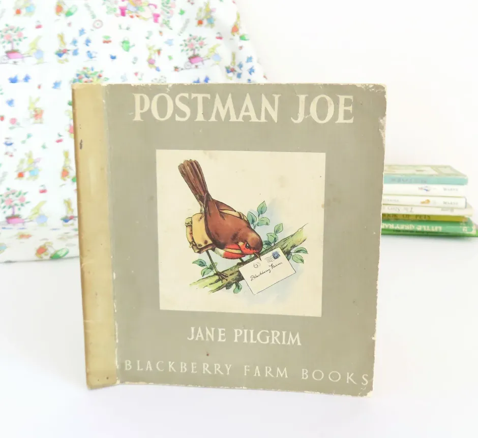 Cottontails Baby Vintage|VINTAGE Blackberry Farm book - Postman Joe (1960s?)