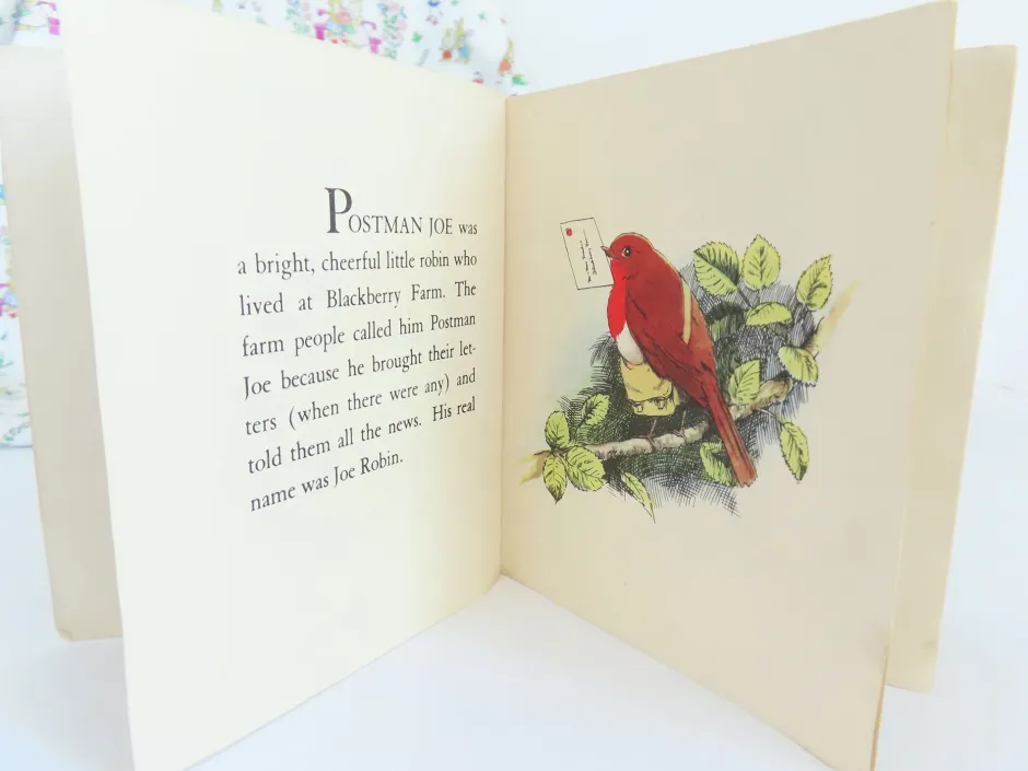 Cottontails Baby Vintage|VINTAGE Blackberry Farm book - Postman Joe (1960s?)