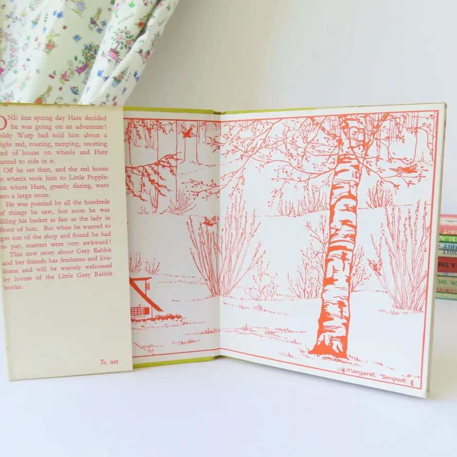 Cottontails Baby Vintage|Vintage Bunnies|VINTAGE book - Hare Goes Shopping (1969)