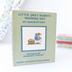 Cottontails Baby Vintage|Vintage Bunnies|VINTAGE book - Little Grey Rabbit's Washing-Day with DJ (1969)