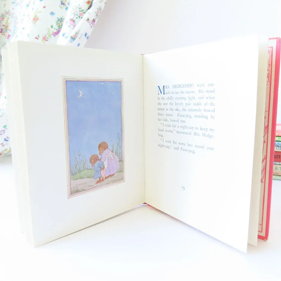 Cottontails Baby Vintage|Vintage Bunnies|VINTAGE book - Little Grey Rabbit Makes Lace (1951)