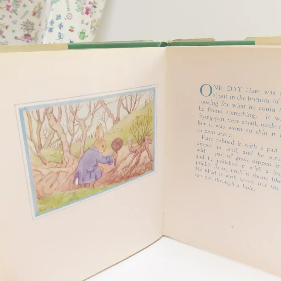 Cottontails Baby Vintage Bunnies|Vintage|VINTAGE book - Little Grey Rabbit's Pancake Day with DJ (1967 - first edition)