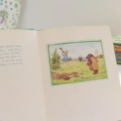 Cottontails Baby Vintage Bunnies|Vintage|VINTAGE book - Little Grey Rabbit's Pancake Day with DJ (1967 - first edition)