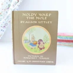Cottontails Baby Vintage|Vintage Bunnies|VINTAGE book - Moldy warp the Mole (1975)