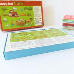 Cottontails Baby Vintage|VINTAGE Fuzzy-Felt play set - Farm