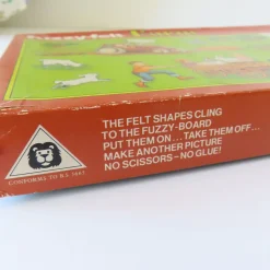 Cottontails Baby Vintage|VINTAGE Fuzzy-Felt play set - Farm