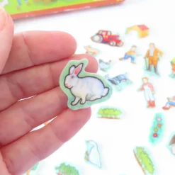 Cottontails Baby Vintage|VINTAGE Fuzzy-Felt play set - Farm