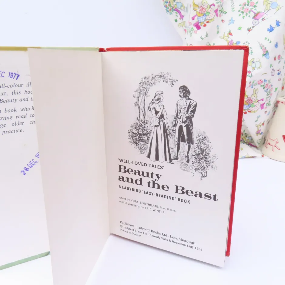 Cottontails Baby Vintage|VINTAGE Ladybird book - Beauty and the Beast (mid 1970s)