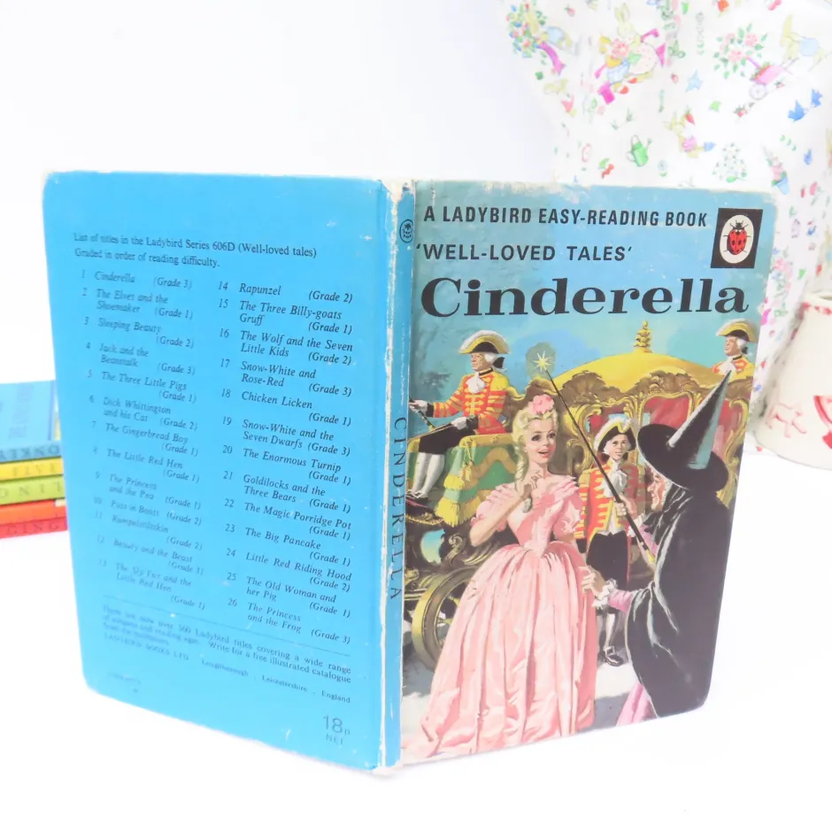 Cottontails Baby Vintage|VINTAGE Ladybird book - Cinderella (mid 1970s)