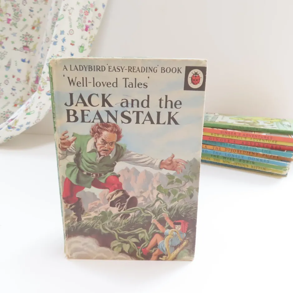 Cottontails Baby Vintage|VINTAGE Ladybird book - Jack and the Beanstalk (mid 1960s)