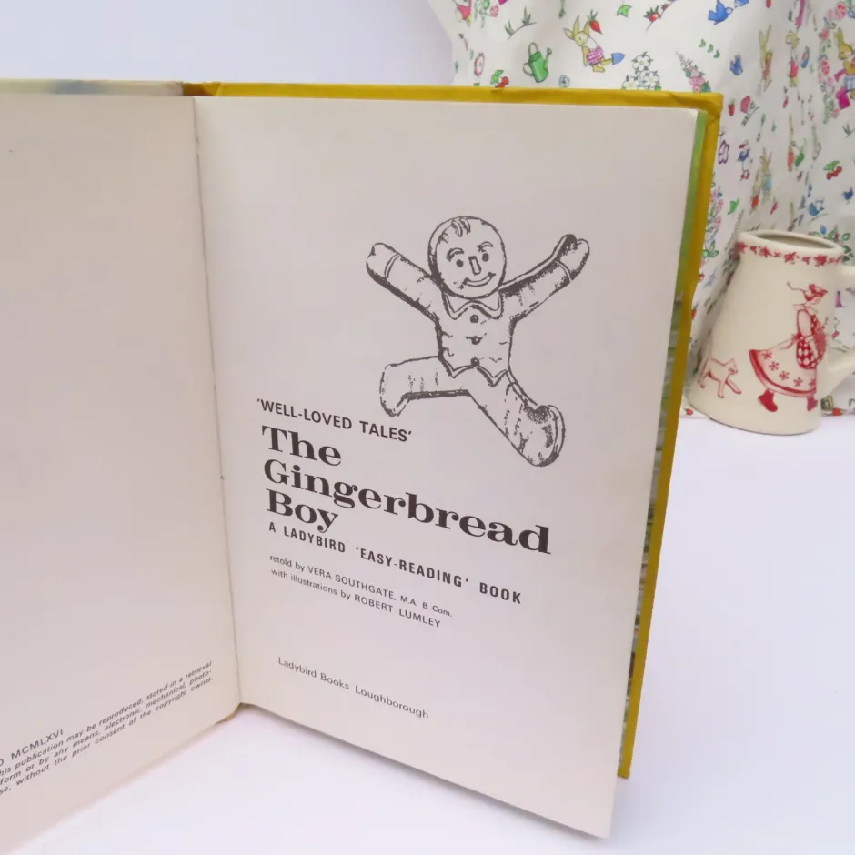 Cottontails Baby Vintage|VINTAGE Ladybird book - The Gingerbread Boy (1979-80)