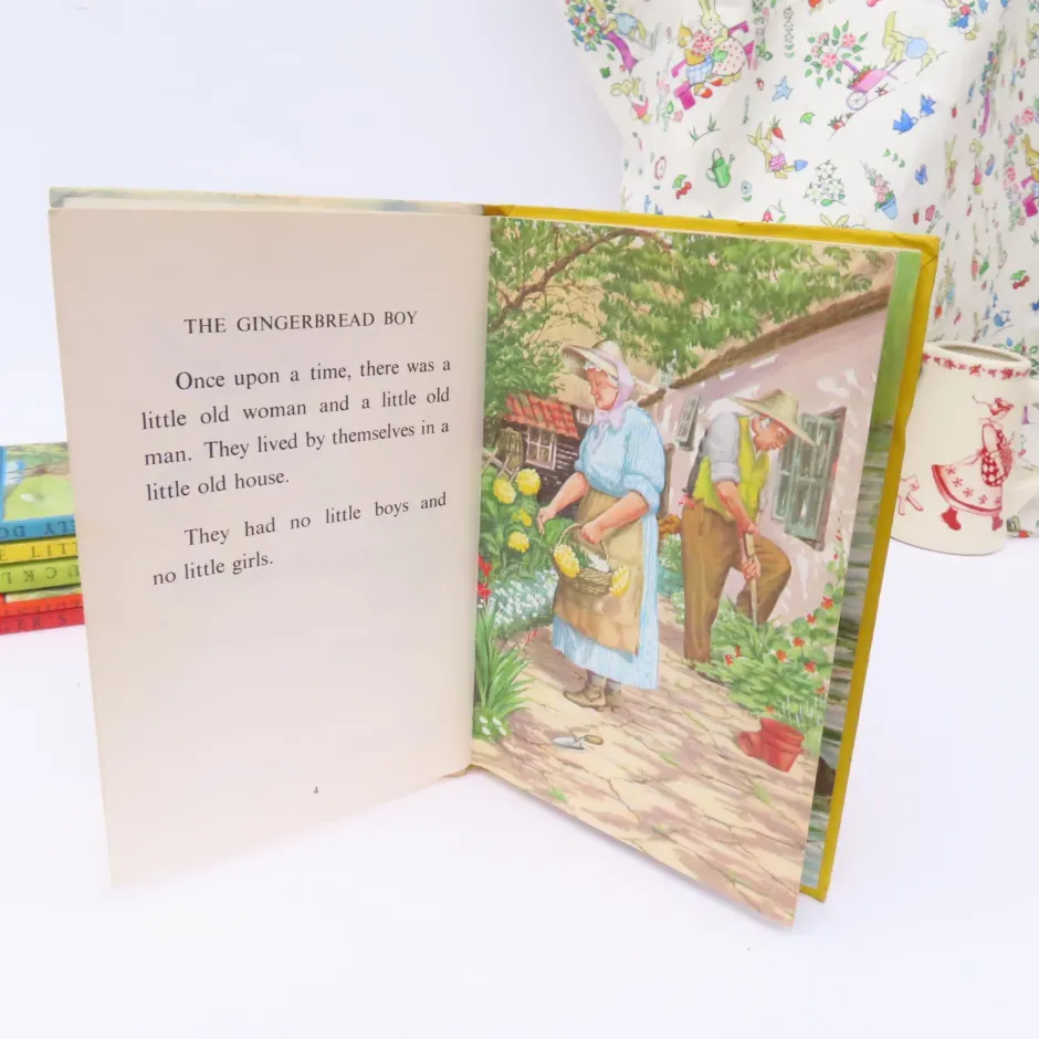 Cottontails Baby Vintage|VINTAGE Ladybird book - The Gingerbread Boy (1979-80)