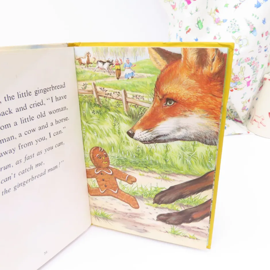 Cottontails Baby Vintage|VINTAGE Ladybird book - The Gingerbread Boy (1979-80)