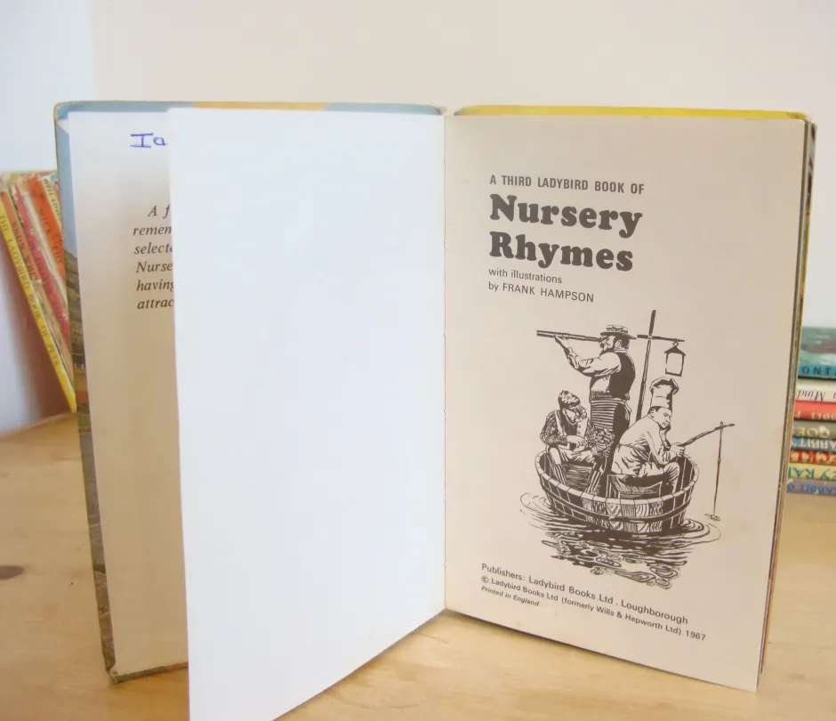 Cottontails Baby Vintage|VINTAGE Ladybird book - A Third Book of Nursery Rhymes (mid 1970s)