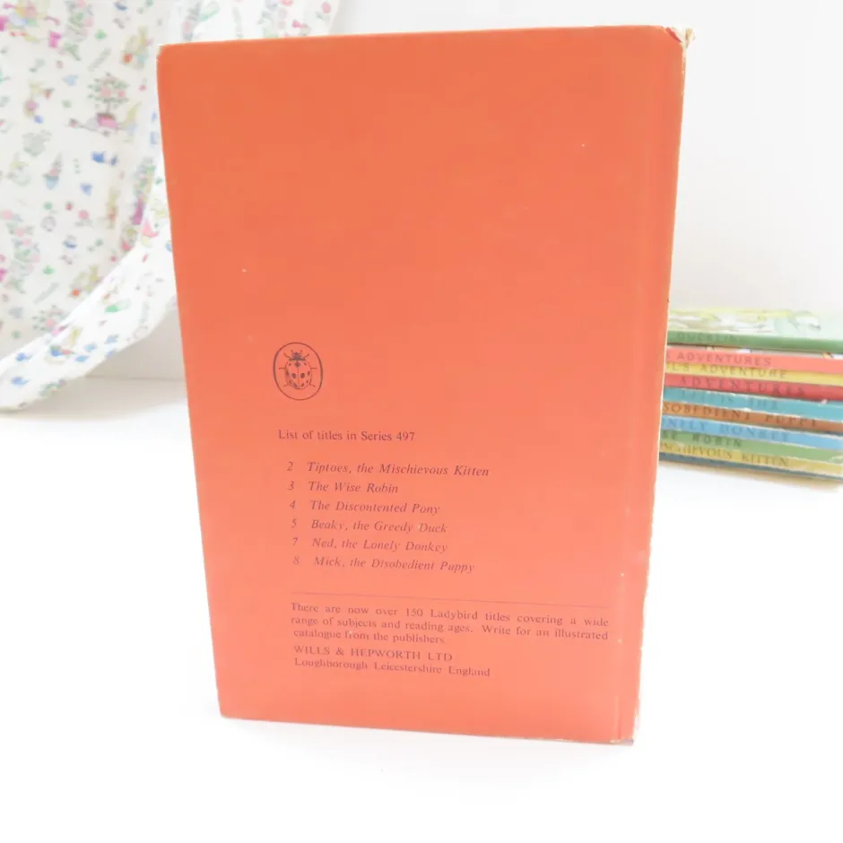 Cottontails Baby Vintage|VINTAGE Ladybird book - Beaky the Greedy Duck (mid 1960s)