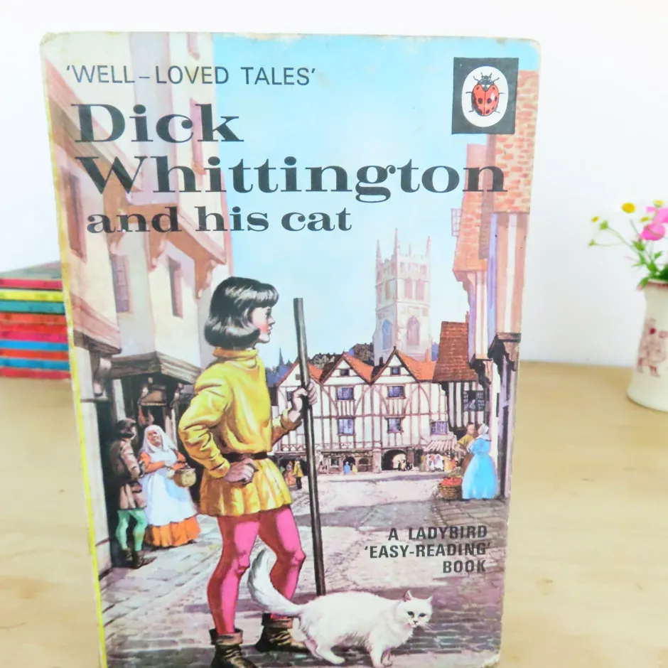 Cottontails Baby Vintage|VINTAGE Ladybird book - Dick Whittington (1970s)