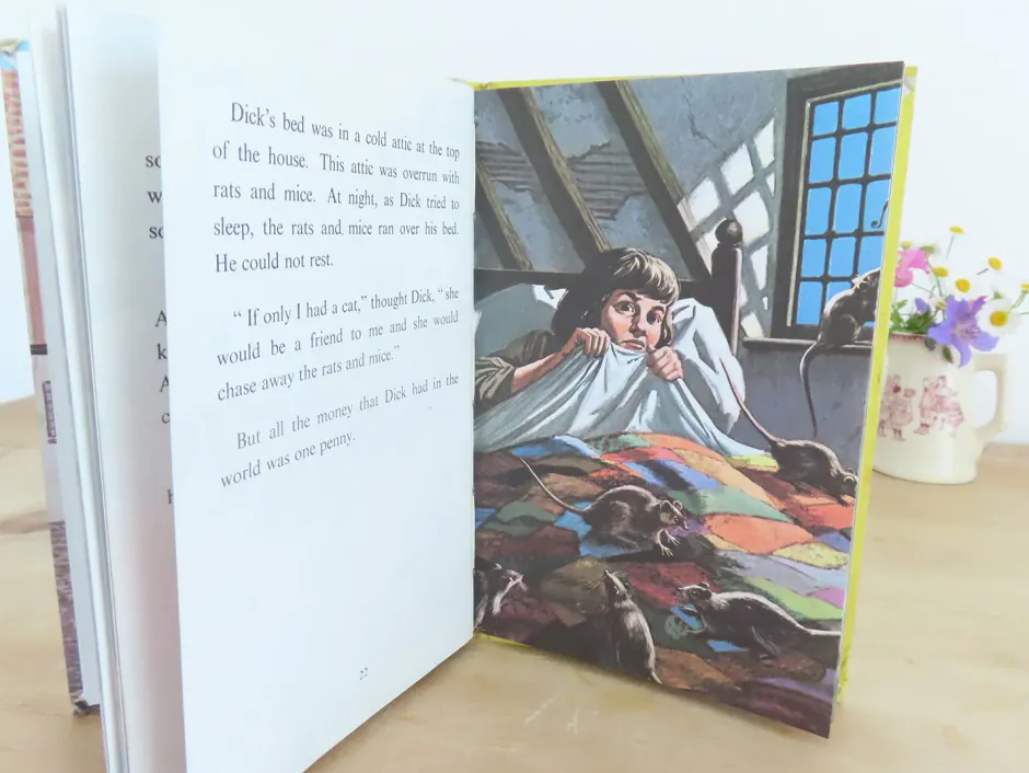 Cottontails Baby Vintage|VINTAGE Ladybird book - Dick Whittington (1970s)