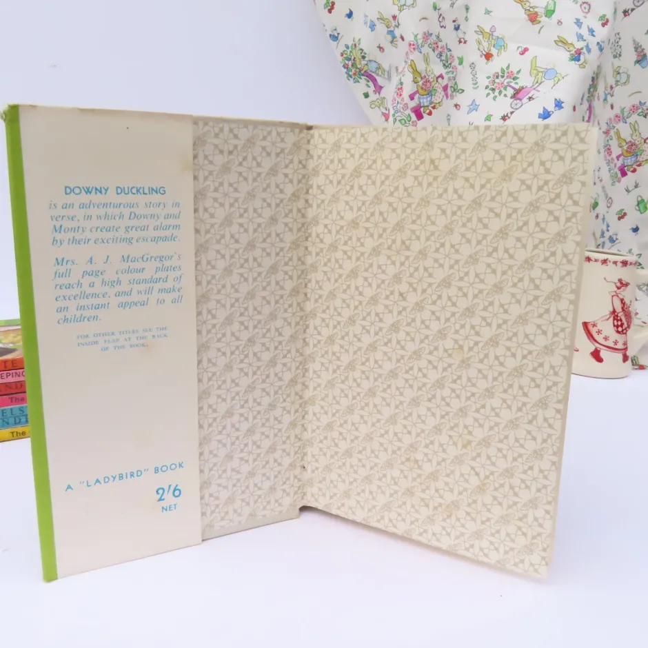 Cottontails Baby Vintage|VINTAGE Ladybird book - Downy Duckling with DJ (mid 1950s)