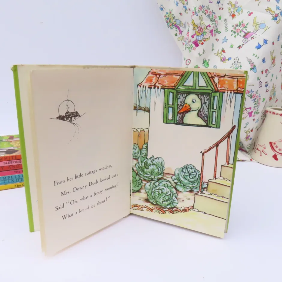 Cottontails Baby Vintage|VINTAGE Ladybird book - Downy Duckling with DJ (mid 1950s)