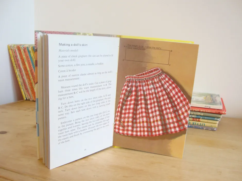 Cottontails Baby Vintage|VINTAGE Ladybird book - Learning to Sew (mid 1970s)