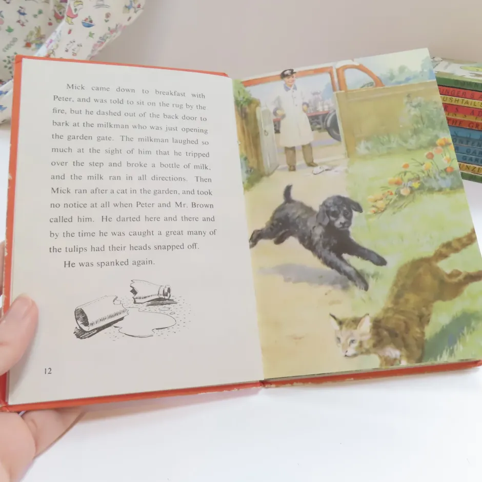 Cottontails Baby Vintage|VINTAGE Ladybird book - Mick the Disobedient Puppy (mid 1960s)