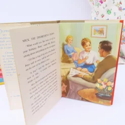 Cottontails Baby Vintage|VINTAGE Ladybird book - Mick the Disobedient Puppy with DJ (late 1950s)