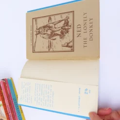 Cottontails Baby Vintage|VINTAGE Ladybird book - Ned the Lonely Donkey with DJ (late 1950s)