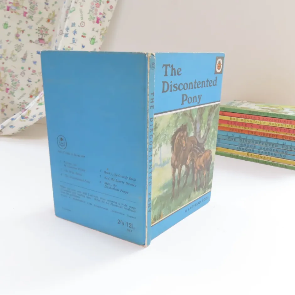 Cottontails Baby Vintage|VINTAGE Ladybird book - The Discontented Pony (c.1971)