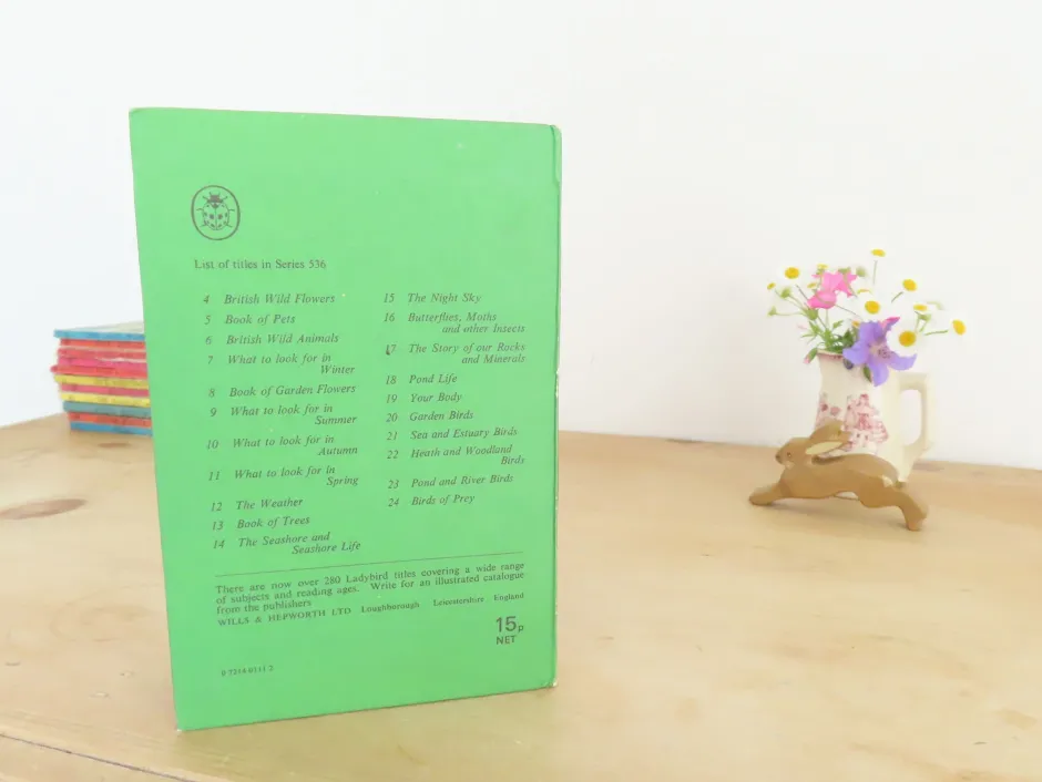 Cottontails Baby Vintage|VINTAGE Ladybird book of Heath and Woodland Birds (1971)