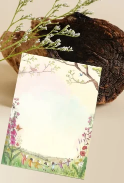 Cottontails Baby Craft & Stickers|Wilded Family seasonal notepaper - spring & summer