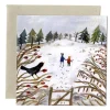 Cottontails Baby Cards|Winter Fields Card