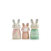 Cottontails Baby Wooden Bunnies|Wooden Toys|Wooden Bunny Family