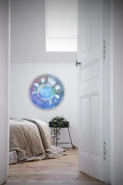 Cottontails Baby Wooden Toys|Wooden season wheel - phases of the moon