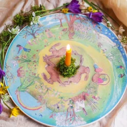 Cottontails Baby Wooden Toys|Wooden season wheel - Spring