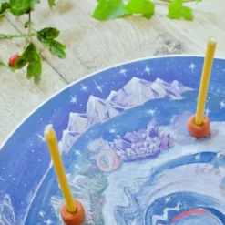 Cottontails Baby Wooden Toys|Wooden season wheel - winter / advent