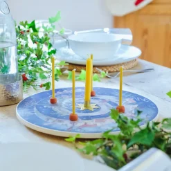 Cottontails Baby Wooden Toys|Wooden season wheel - winter / advent