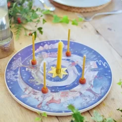 Cottontails Baby Wooden Toys|Wooden season wheel - winter / advent