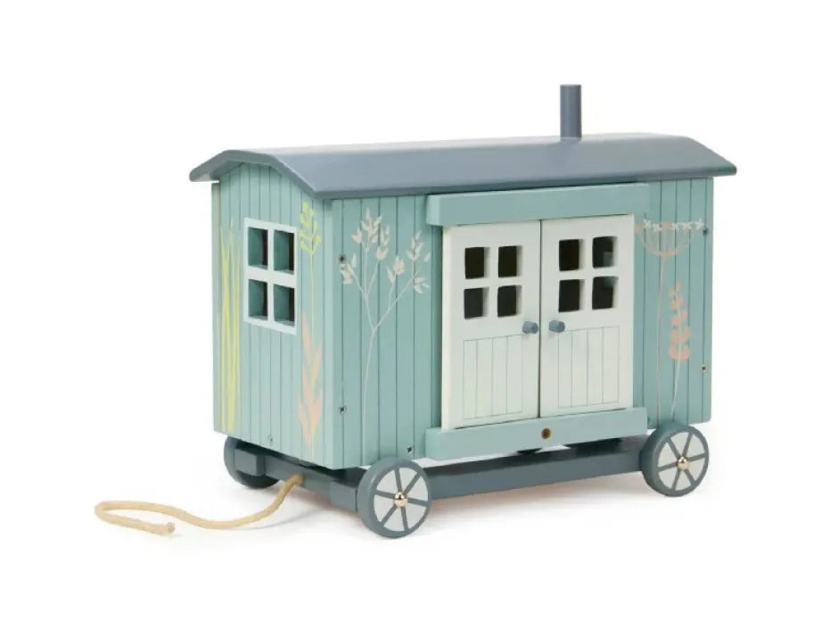 Cottontails Baby Wooden Toys|Wooden Shepherd's Hut