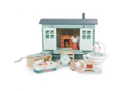 Cottontails Baby Wooden Toys|Wooden Shepherd's Hut