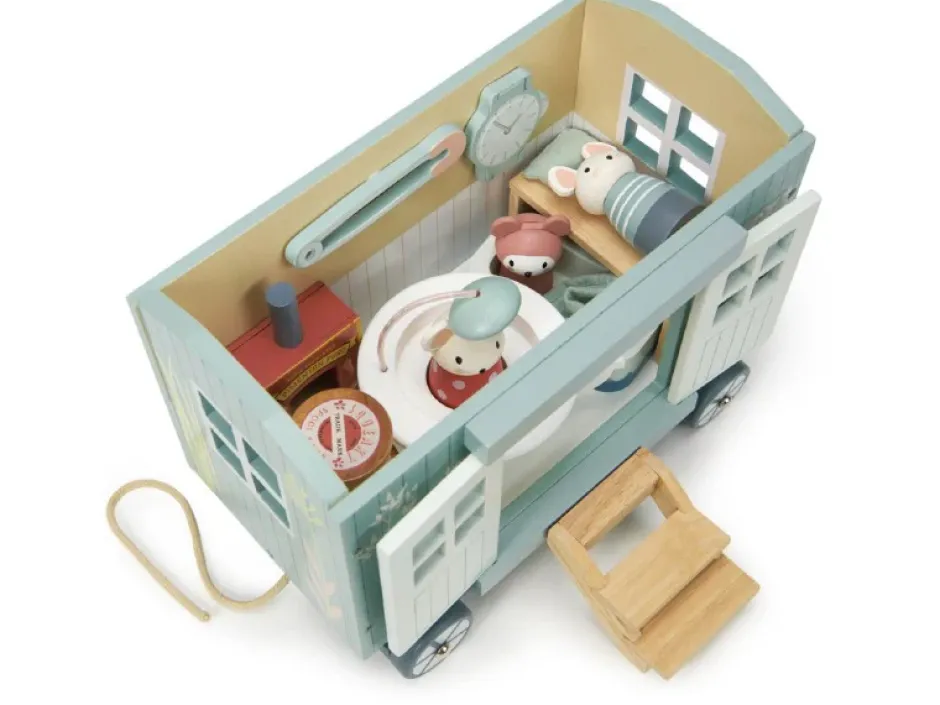 Cottontails Baby Wooden Toys|Wooden Shepherd's Hut