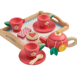 Cottontails Baby Little Kitchen|Wooden Toys|Wooden Tea Tray Set