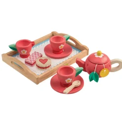Cottontails Baby Little Kitchen|Wooden Toys|Wooden Tea Tray Set