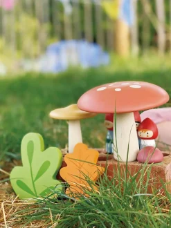 Cottontails Baby Wooden Toys|Woodland Gnome Family