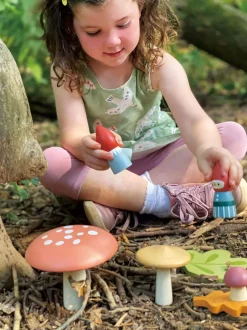 Cottontails Baby Wooden Toys|Woodland Gnome Family